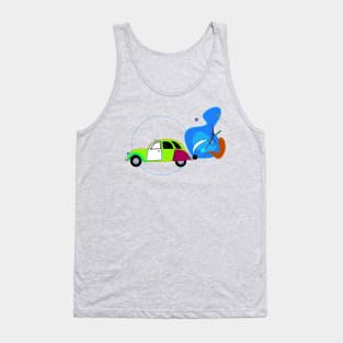 color car Tank Top